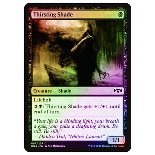 Magic The Gathering - Ravnica Allegiance - Thirsting Shade - 87/273 (Foil)