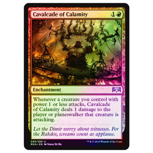 Magic The Gathering - Ravnica Allegiance - Cavalcade of Calamity - 95/273 (Foil)