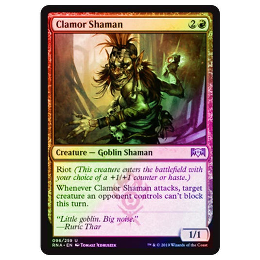 Magic The Gathering - Ravnica Allegiance - Clamor Shaman - 96/273 (Foil)