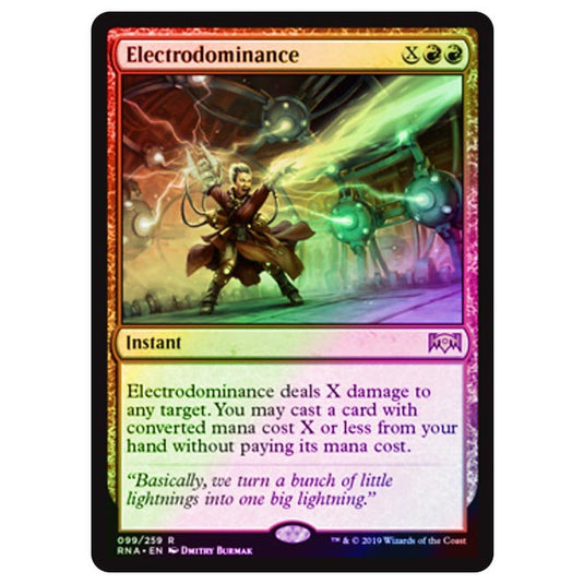 Magic The Gathering - Ravnica Allegiance - Electrodominance - 99/273 (Foil)