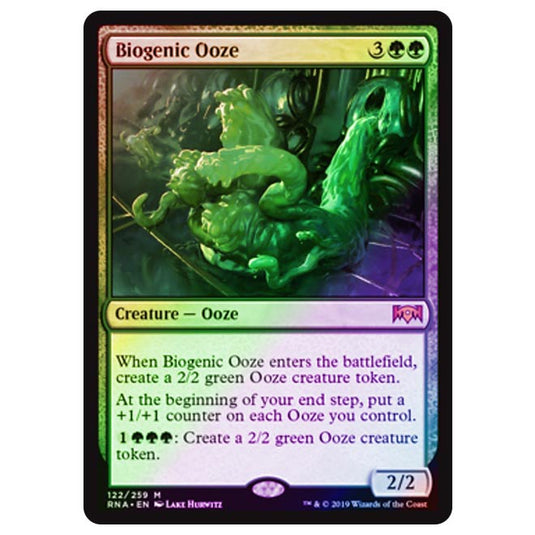 Magic The Gathering - Ravnica Allegiance - Biogenic Ooze - 122/273 (Foil)