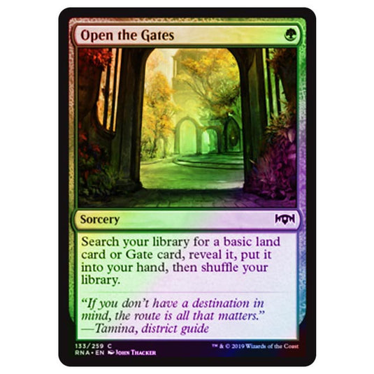 Magic The Gathering - Ravnica Allegiance - Open the Gates - 133/273 (Foil)