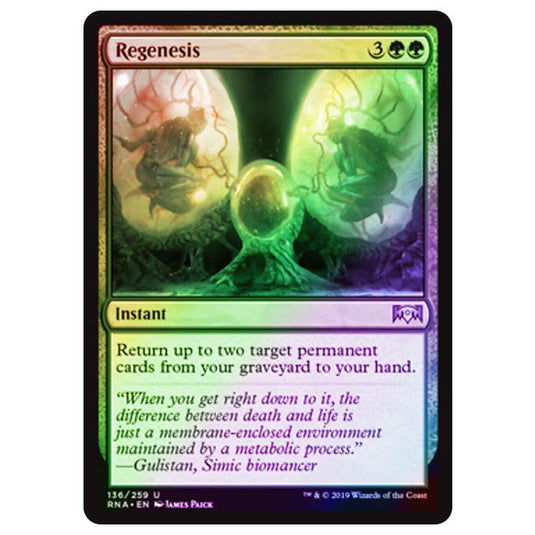 Magic The Gathering - Ravnica Allegiance - Regenesis - 136/273 (Foil)