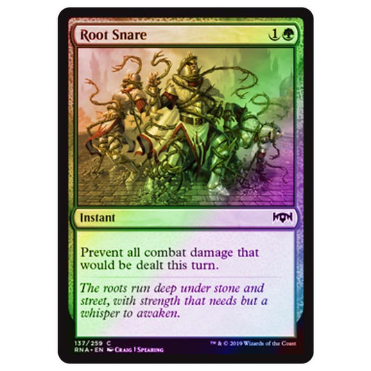 Magic The Gathering - Ravnica Allegiance - Root Snare - 137/273 (Foil)