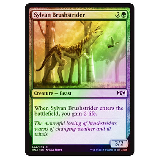 Magic The Gathering - Ravnica Allegiance - Sylvan Brushstrider - 144/273 (Foil)