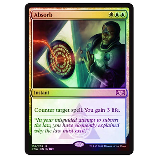 Magic The Gathering - Ravnica Allegiance - Absorb - 151/273 (Foil)