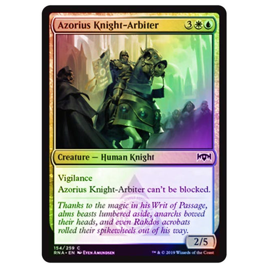 Magic The Gathering - Ravnica Allegiance - Azorius Knight-Arbiter - 154/273 (Foil)