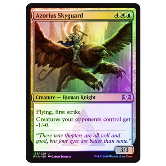 Magic The Gathering - Ravnica Allegiance - Azorius Skyguard - 155/273 (Foil)