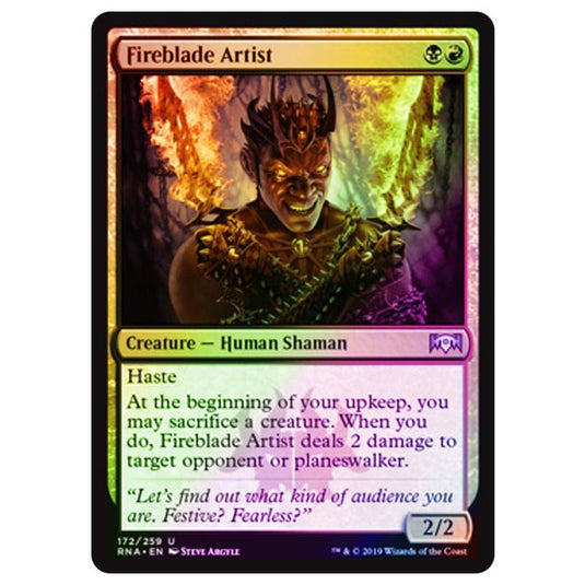 Magic The Gathering - Ravnica Allegiance - Fireblade Artist - 172/273 (Foil)