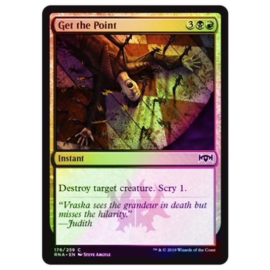 Magic The Gathering - Ravnica Allegiance - Get the Point - 176/273 (Foil)