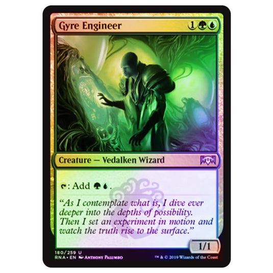 Magic The Gathering - Ravnica Allegiance - Gyre Engineer - 180/273 (Foil)