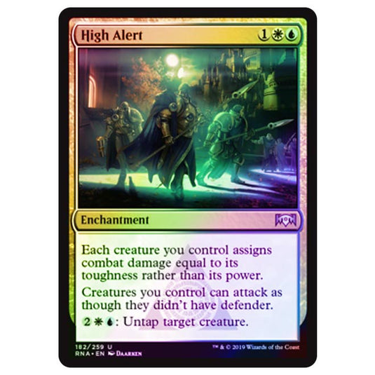 Magic The Gathering - Ravnica Allegiance - High Alert - 182/273 (Foil)