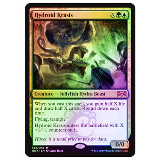 Magic The Gathering - Ravnica Allegiance - Hydroid Krasis - 183/273 (Foil)