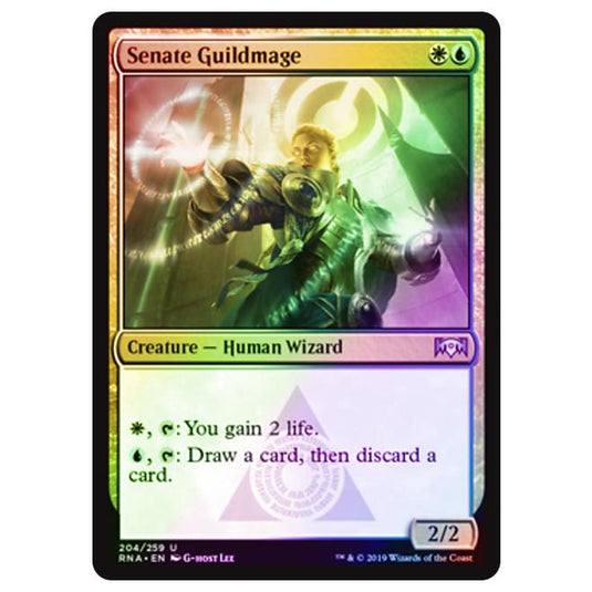 Magic The Gathering - Ravnica Allegiance - Senate Guildmage - 204/273 (Foil)