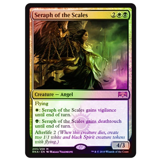 Magic The Gathering - Ravnica Allegiance - Seraph of the Scales - 205/273 (Foil)