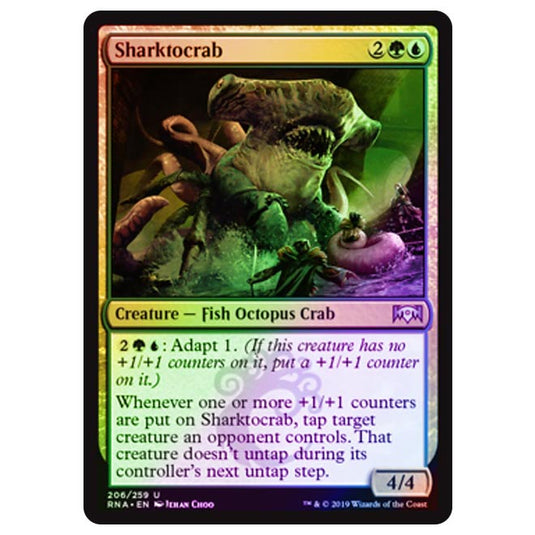 Magic The Gathering - Ravnica Allegiance - Sharktocrab - 206/273 (Foil)