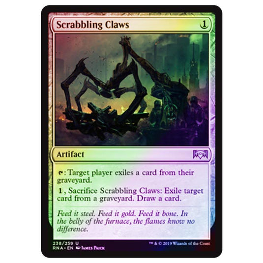 Magic The Gathering - Ravnica Allegiance - Scrabbling Claws - 238/273 (Foil)