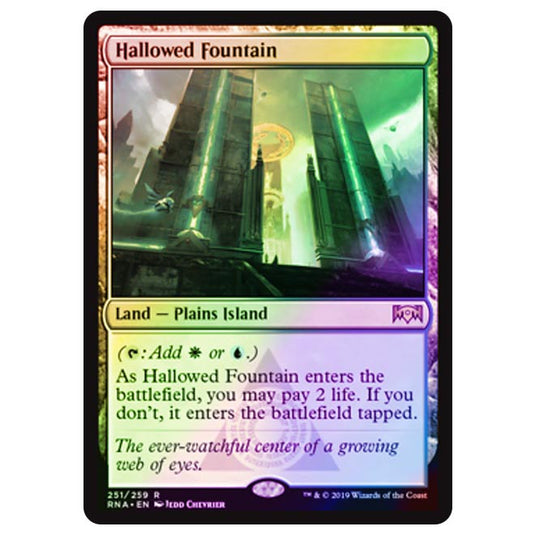 Magic The Gathering - Ravnica Allegiance - Hallowed Fountain - 251/273 (Foil)