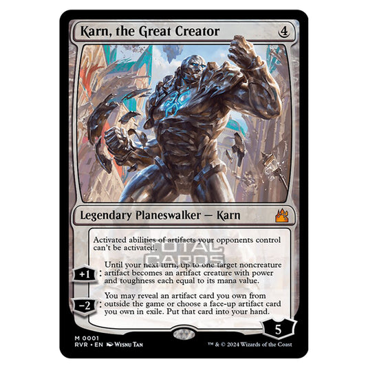 Magic The Gathering - Ravnica Remastered - Karn, the Great Creator - 0001