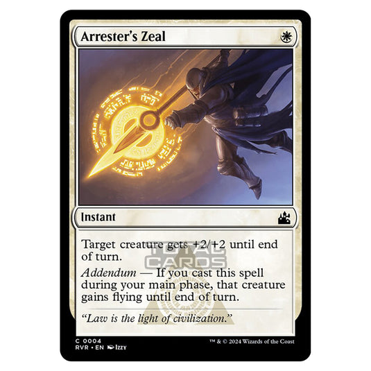 Magic The Gathering - Ravnica Remastered - Arrester's Zeal - 0004