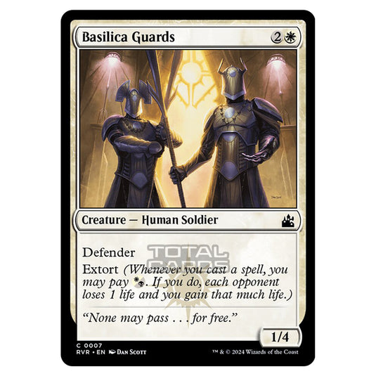 Magic The Gathering - Ravnica Remastered - Basilica Guards - 0007