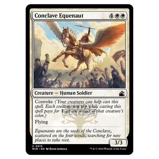 Magic The Gathering - Ravnica Remastered - Conclave Equenaut - 0013