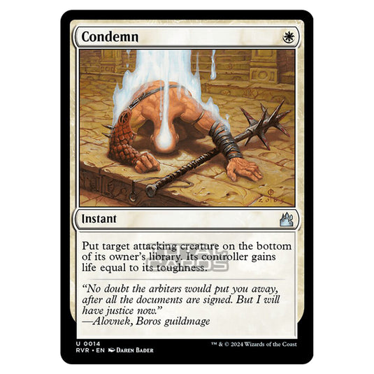 Magic The Gathering - Ravnica Remastered - Condemn - 0014