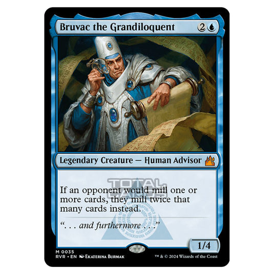 Magic The Gathering - Ravnica Remastered - Bruvac the Grandiloquent - 0035