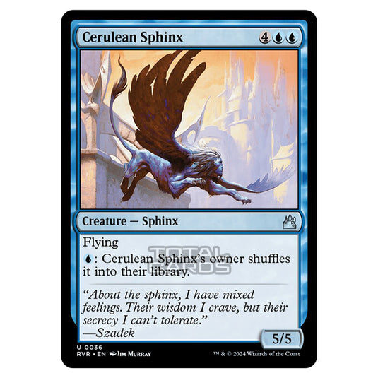 Magic The Gathering - Ravnica Remastered - Cerulean Sphinx - 0036