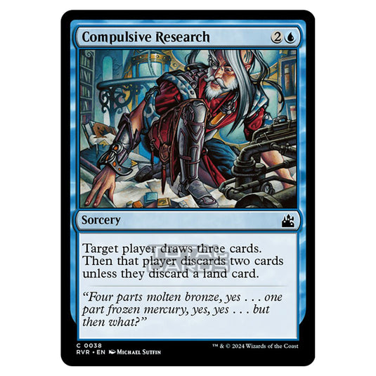 Magic The Gathering - Ravnica Remastered - Compulsive Research - 0038