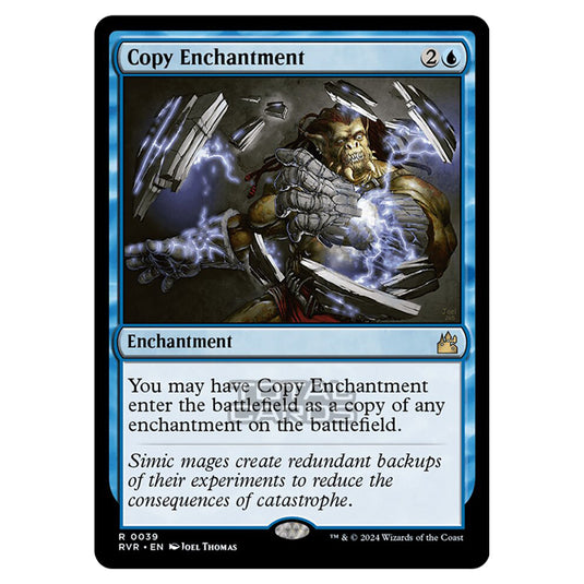 Magic The Gathering - Ravnica Remastered - Copy Enchantment - 0039