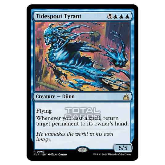 Magic The Gathering - Ravnica Remastered - Tidespout Tyrant - 0063