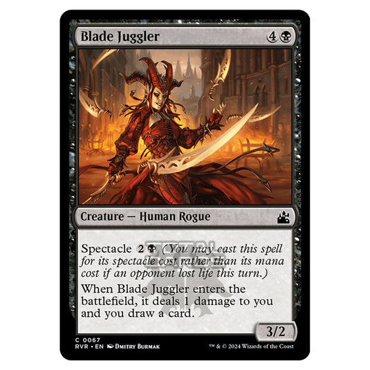 Magic The Gathering - Ravnica Remastered - Blade Juggler - 0067