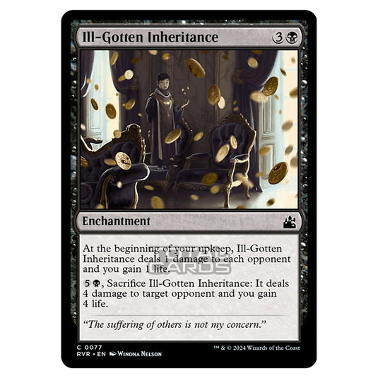 Magic The Gathering - Ravnica Remastered - Ill-Gotten Inheritance - 0077