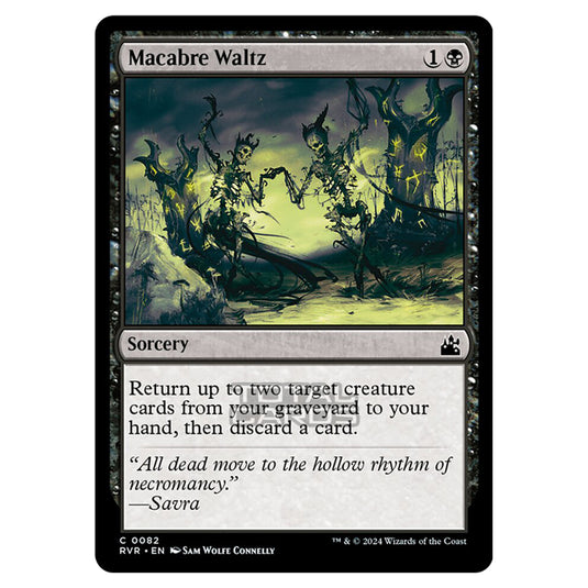 Magic The Gathering - Ravnica Remastered - Macabre Waltz - 0082