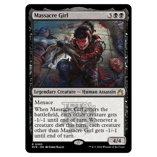 Magic The Gathering - Ravnica Remastered - Massacre Girl - 0083