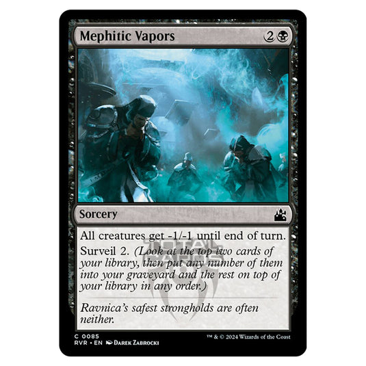 Magic The Gathering - Ravnica Remastered - Mephitic Vapors - 0085