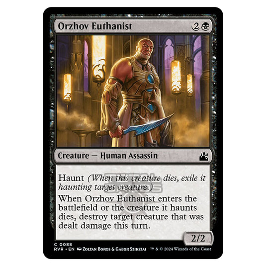 Magic The Gathering - Ravnica Remastered - Orzhov Euthanist - 0088