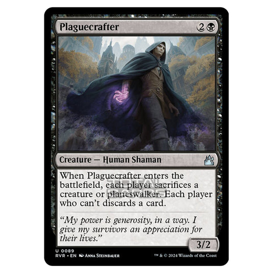 Magic The Gathering - Ravnica Remastered - Plaguecrafter - 0089