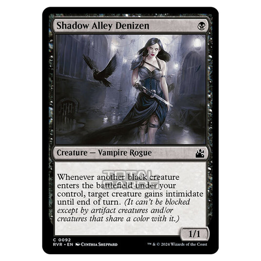 Magic The Gathering - Ravnica Remastered - Shadow Alley Denizen - 0092