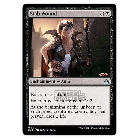 Magic The Gathering - Ravnica Remastered - Stab Wound - 0093