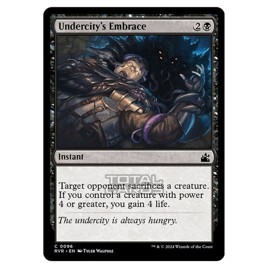 Magic The Gathering - Ravnica Remastered - Undercity's Embrace - 0096