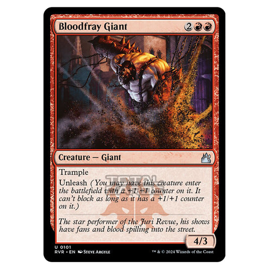 Magic The Gathering - Ravnica Remastered - Bloodfray Giant - 0101