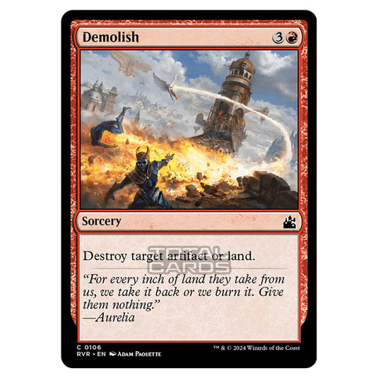 Magic The Gathering - Ravnica Remastered - Demolish - 0106