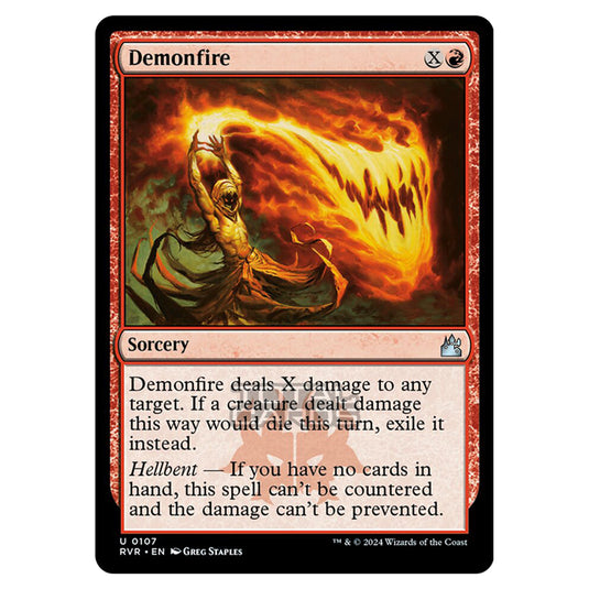 Magic The Gathering - Ravnica Remastered - Demonfire - 0107