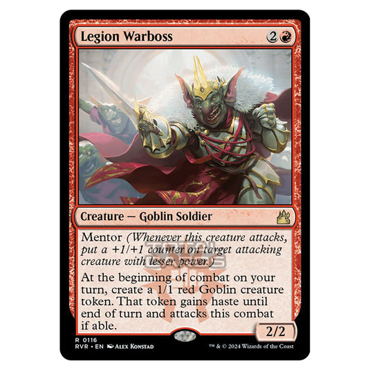 Magic The Gathering - Ravnica Remastered - Legion Warboss - 0116