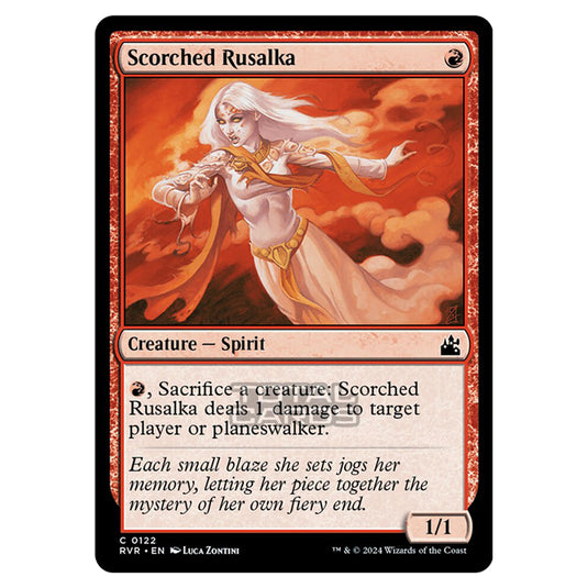 Magic The Gathering - Ravnica Remastered - Scorched Rusalka - 0122