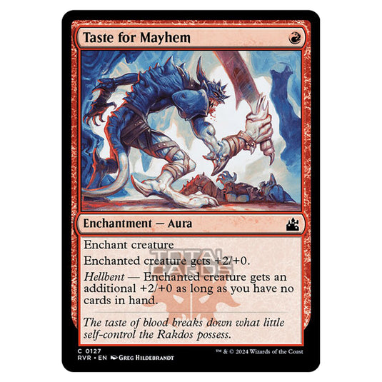 Magic The Gathering - Ravnica Remastered - Taste for Mayhem - 0127