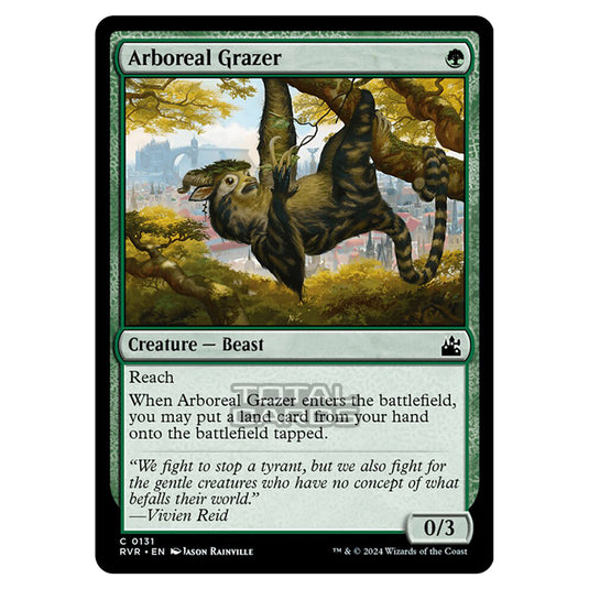 Magic The Gathering - Ravnica Remastered - Arboreal Grazer - 0131