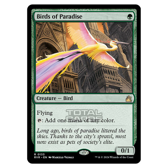 Magic The Gathering - Ravnica Remastered - Birds of Paradise - 0133